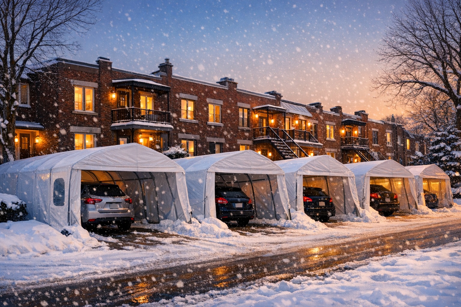 Car Shelter Winter Protection